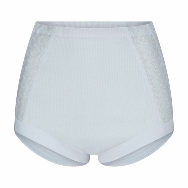 Beeren 2x2x Rib  Dames tailleslip Anita  met kant (Ribstof)