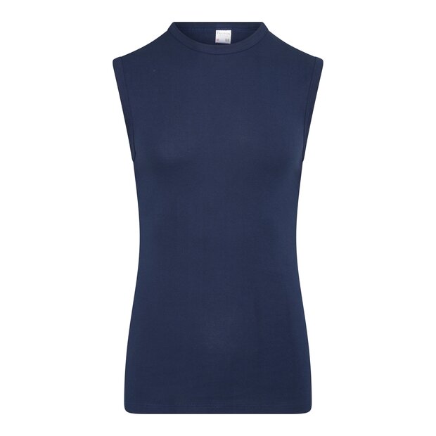 Beeren Heren mouwloos shirt met ronde hals M3000 Marine (Katoen) 11-697-003 Heren mouwloos shirt met ronde hals M3000 Marine
