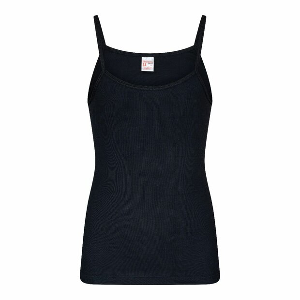 Meisjes hemd M3000 Britney Zwart 