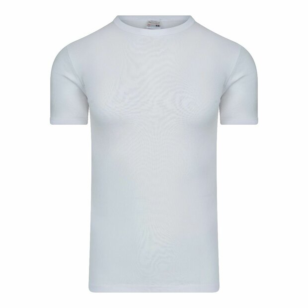 Heren T-shirt met ronde hals M3000 Wit