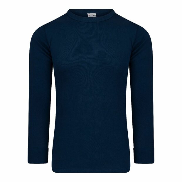 Heren T-shirt met lange mouw M3000 Marine 