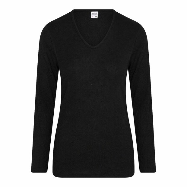 Beeren Thermo dames onderblouse L.M. Zwart 07-486-007 Thermo dames onderblouse L.M. Zwart voor