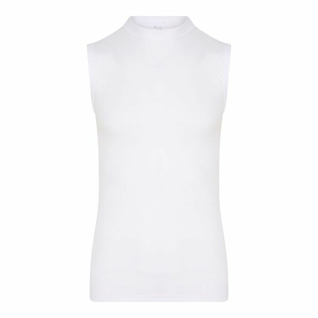 Beeren Heren mouwloos shirt Comfort Feeling Wit (Elastisch Katoen)  Beeren Heren mouwloos shirt Comfort Feeling Wit (Elastisch Katoen)
