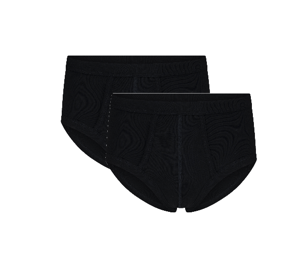 Beeren M3000 Heren slips met gulp James Zwart 2-pack