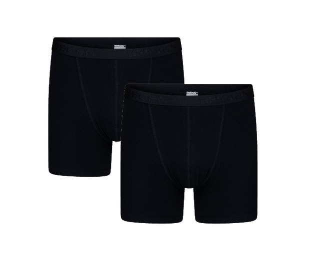 Beeren Comfort Feeling Heren Boxershort Roger zwart 2 pack.