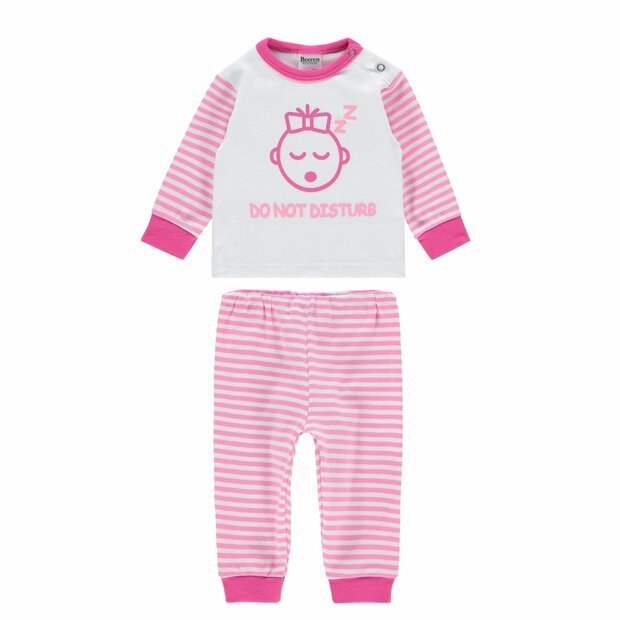 Baby pyjama M3000 Do not Disturb Roze