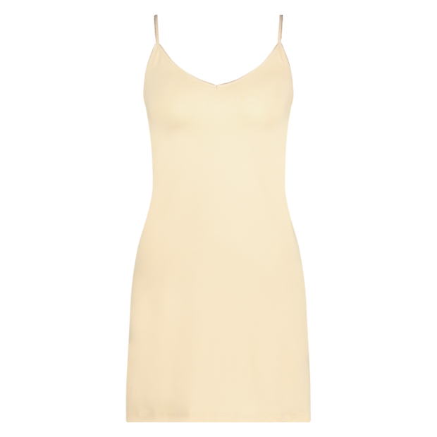 Dames onderjurk Elegance Huidskleur voorkant