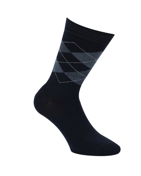 Boru Bamboe sokken met ruit dessin