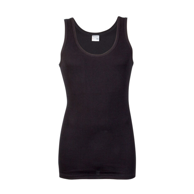 Beeren M3000 heren singlet James zwart 100 % katoen