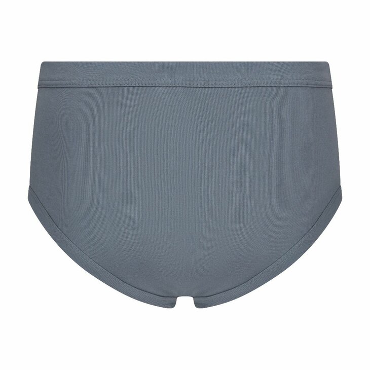Beeren M3000 Heren slips met gulp James Grijs 2-pack 100 % katoen 2-Pack Heren slips M3000 Steel Grey