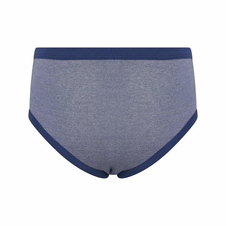 Beeren 2-Pack Heren slips met gulp Jupiter Marine (50%Katoen/50%Polyester) 04-547-021