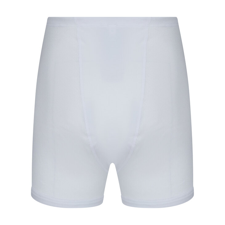 Heren sportbroek 2x2 rib 3579 Wit