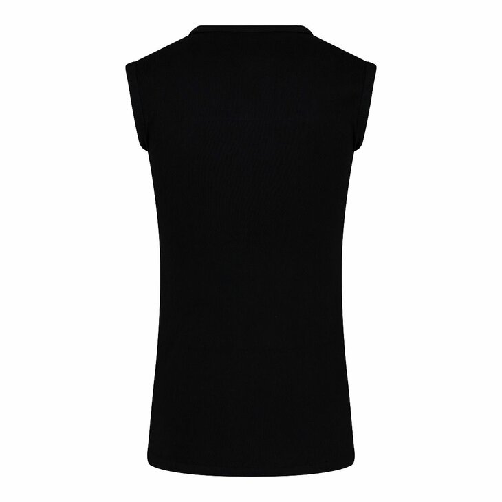 Heren mouwloos shirt met ronde hals M3000 Zwart 