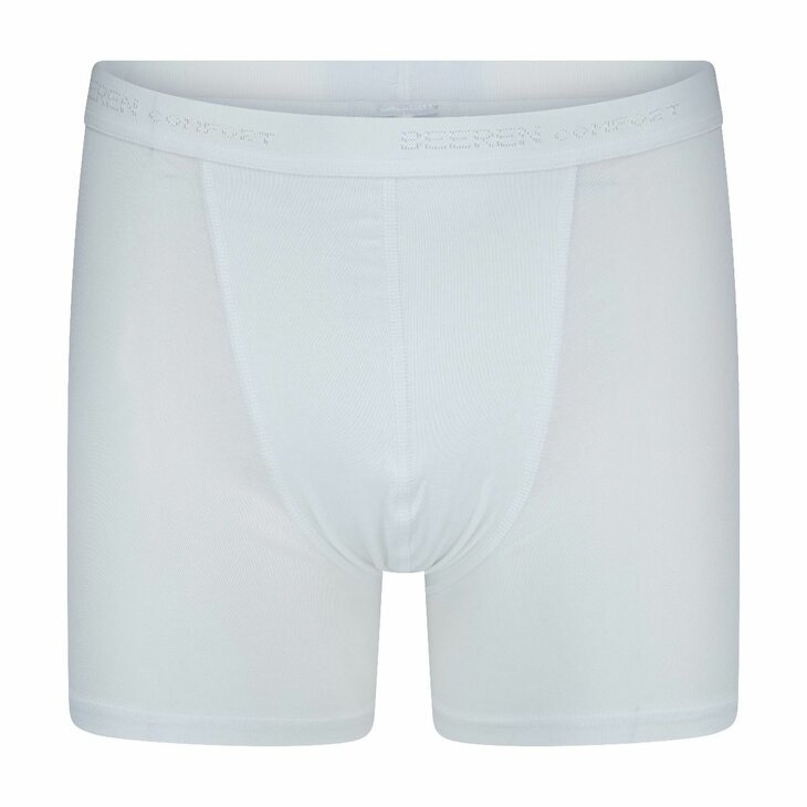 Beeren Comfort Feeling Heren Boxershort Roger Wit 2 pack. 2-Pack Heren boxershorts Cotton Stretch Roger Wit