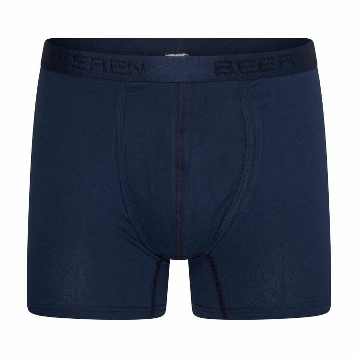 Beeren Dylan Heren boxershorts met gulp (Comfort Feeling)  Marine (Elastisch Katoen) 5+1 multipack!  Beeren Dylan Heren boxershorts met gulp (Comfort Feeling)  Marine (Elastisch Katoen) 5+1 multipack!