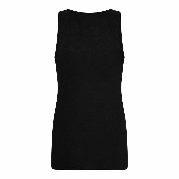Heren singlet Comfort Feeling Zwart 