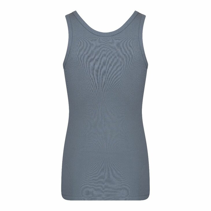 Beeren M3000 heren singlet James staal grijs 100% katoen. Heren singlet M3000  Staalgrijs