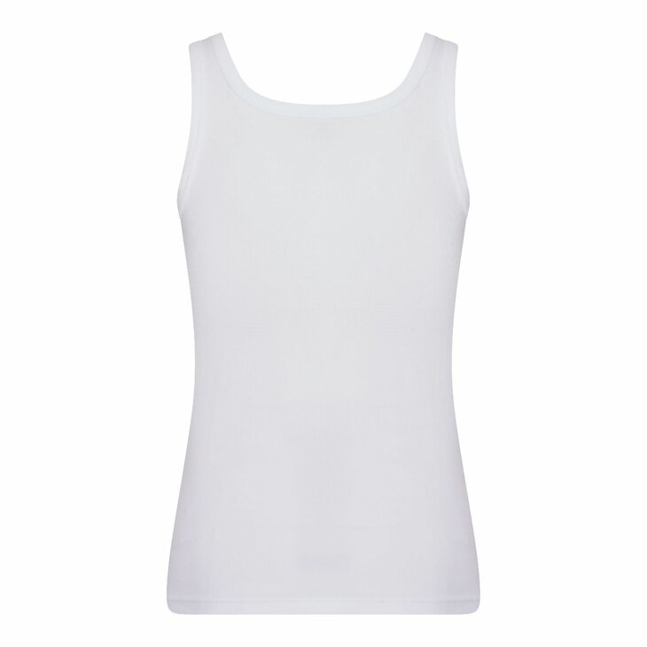 Heren singlet Beeren Young Wit 