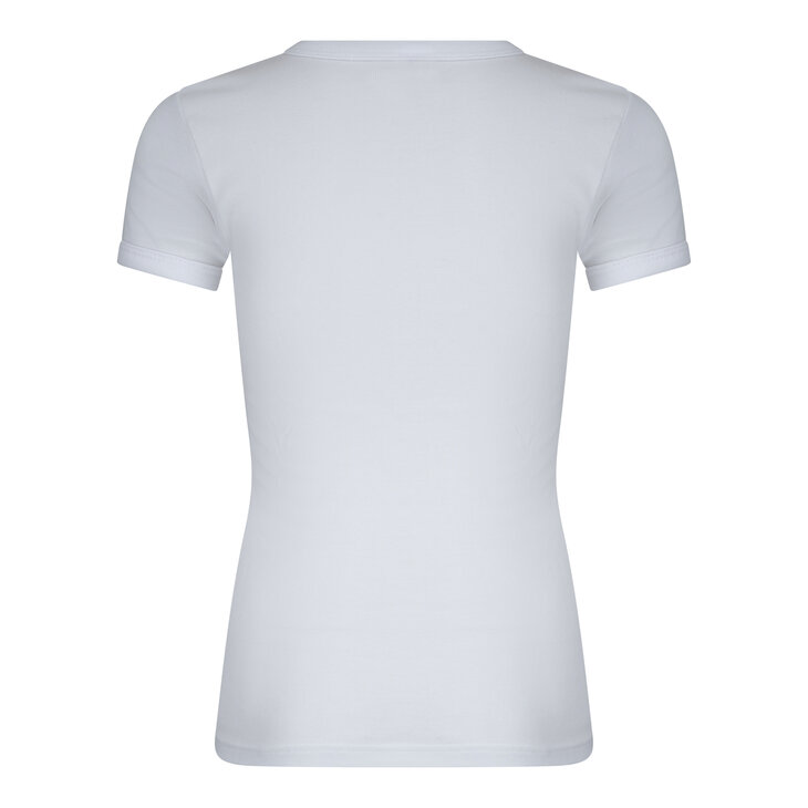 Jongens T-shirt met V-hals M3000 Wit