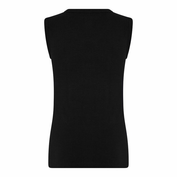 Jongens mouwloos shirt Comfort Feeling Zwart