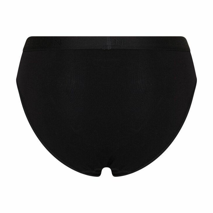 Beeren Young Dames Midi Slip Evie Wit Zwart (Microvezel) 5+1 Gratis multipack