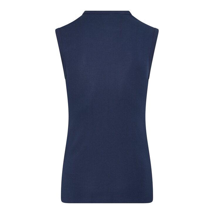 Heren mouwloos shirt met ronde hals M3000 Marine
