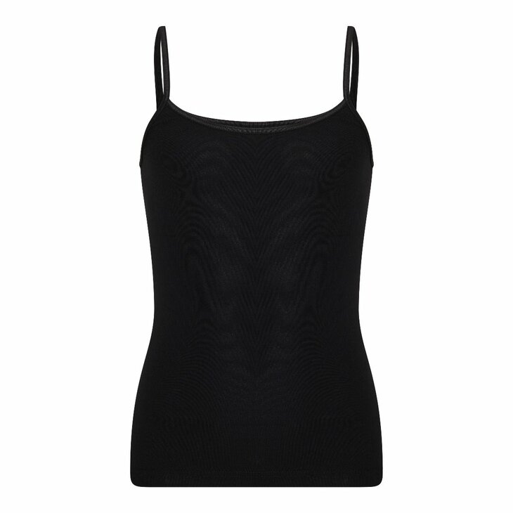 Meisjes spaghetti hemd Beeren Young Natasja Zwart 