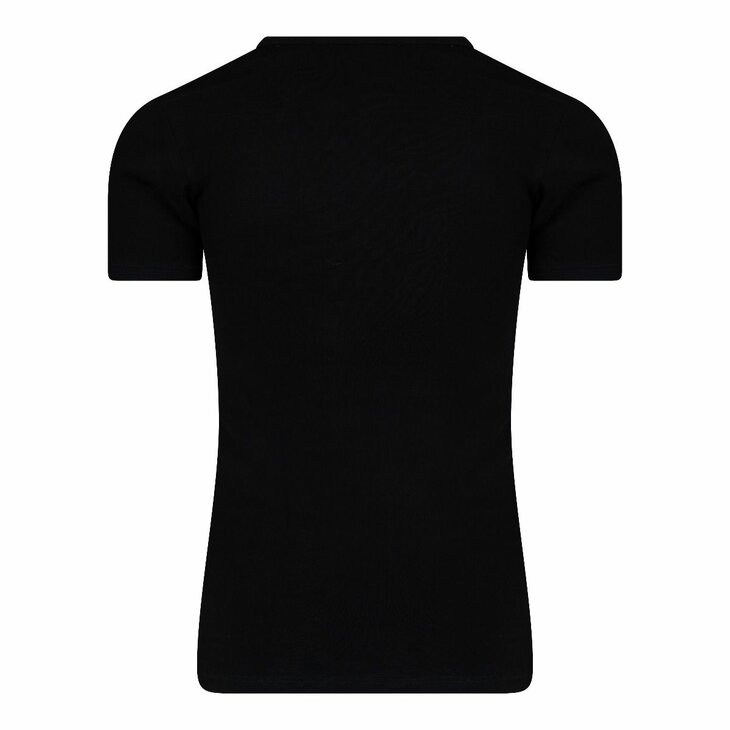Heren T-shirt met Diepe V-hals M3000 Zwart