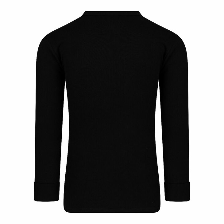 Heren T-shirt met lange mouw M3000 Zwart 