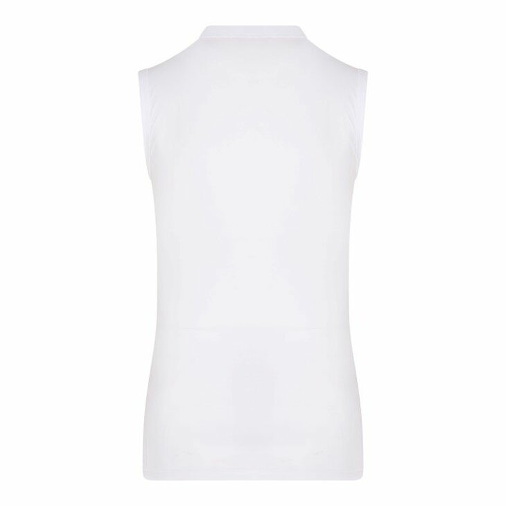 Beeren Heren mouwloos shirt Comfort Feeling Wit (Elastisch Katoen)