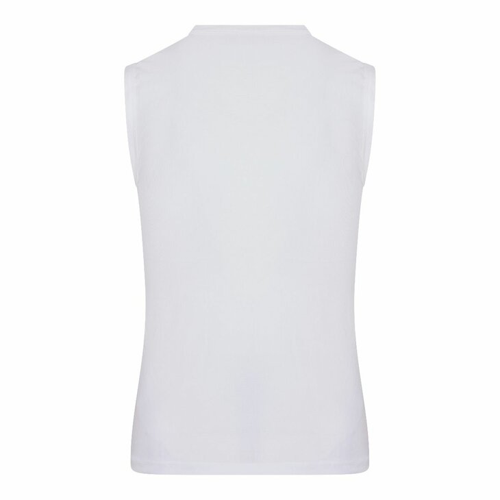 Heren mouwloos shirt Beeren Young Wit