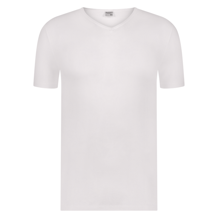 Beeren Green Comfort Heren T-shirt V hals Vince wit  Beeren Green Comfort Heren T-shirt V hals Vince wit