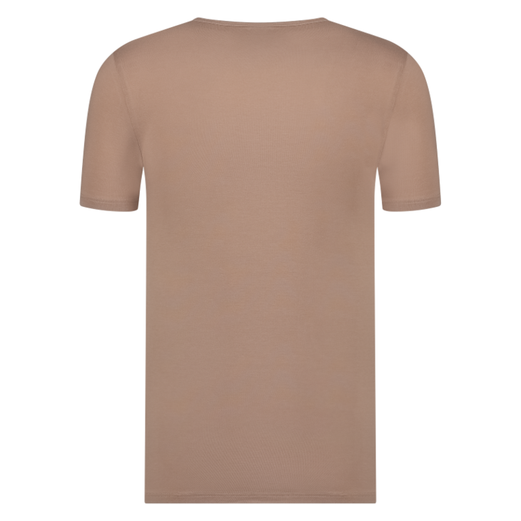 Beeren Green Comfort Heren T-shirt V hals Vince Natural&nbsp;