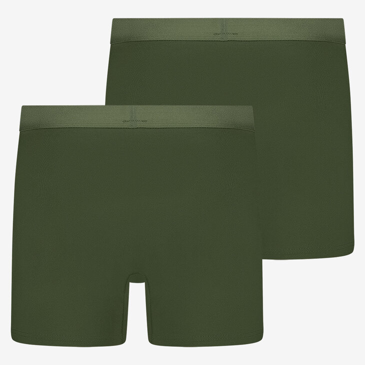 Beeren 2-Pack Elegance Heren Boxershort Kris Groen 14-404-290