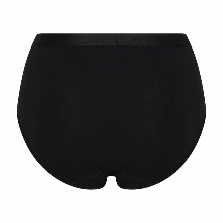 Beeren Young Dames Maxi Slip Patty Zwart 5+1 Gratis multipack!  (Microvezel) 