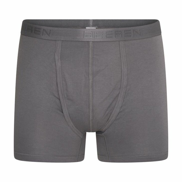 Beeren Dylan heren boxershorts met gulp (Comfort Feeling)  Staalgrijs (Elastisch Katoen) 5+1 multipack!  Beeren Dylan heren boxershorts met gulp (Comfort Feeling)  Staalgrijs (Elastisch Katoen) 5+1 multipack!