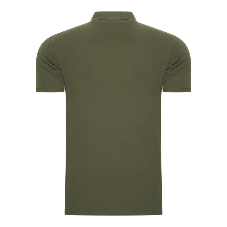 Beeren Heren Polo Izaak Pique Korte mouw Groen