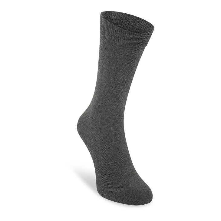 Beeren 3-pack unisex basic sokken antraciet Beeren 3-pack unisex basic sokken antraciet
