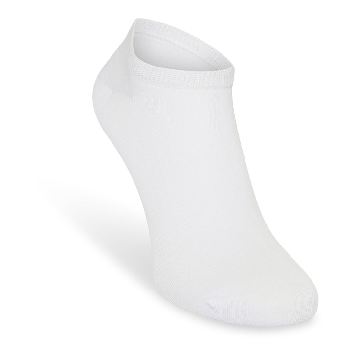 Beeren 3-pack unisex basic sneaker sokken wit