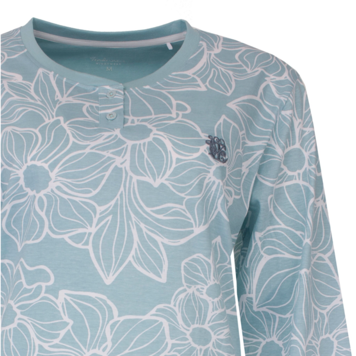 Tenderness Damespyjama &ndash; Lichtblauw