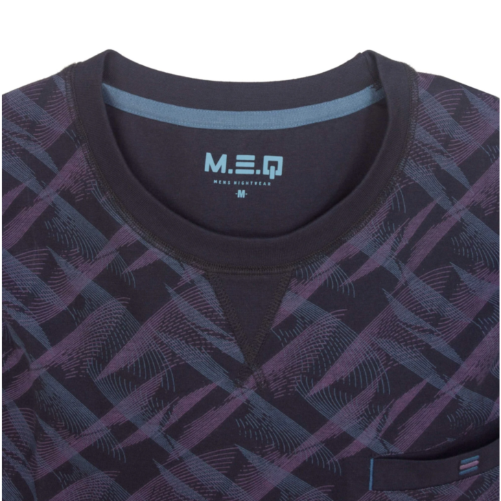 MEQ Herenpyjama &ndash; Blauw