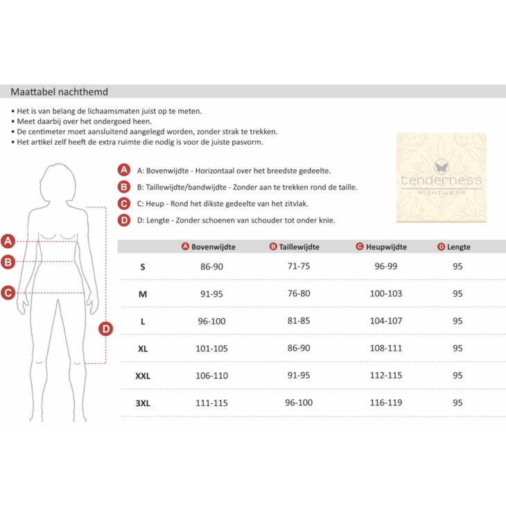 Tenderness Badstof Damesnachthemd &ndash; Petrol Groen