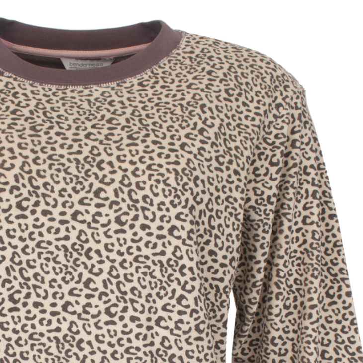 Tenderness Badstof Damespyjama &ndash; Rabbit Brown