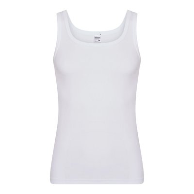 Heren singlet Beeren Young Wit (Microvezel)