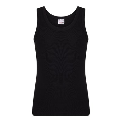 Jongens singlet Beeren Young Zwart (Microvezel)