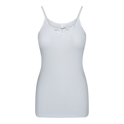 Dames spaghetti hemd M3000 Jessica Wit 07-492-000