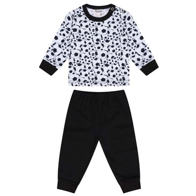 Baby pyjama M3000 Soccer Zwart (Katoen)