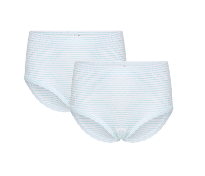 2-Pack Meisjes slips 1x1 Rib Cindy Groen