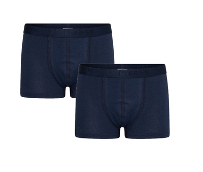 2-Pack Jongens boxershorts Comfort Feeling Marine (Elastisch Katoen)