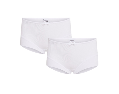 2-Pack Meisjes shorts Elegance Wit (Microvezel)